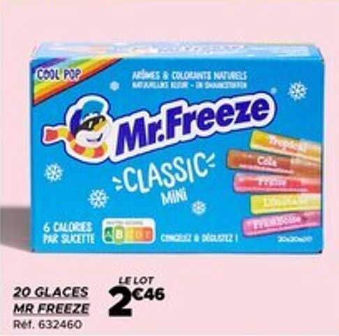 20 GLACES MR FREEZE