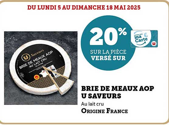 20% SUR LA PIÈCE VERSÉ SUR