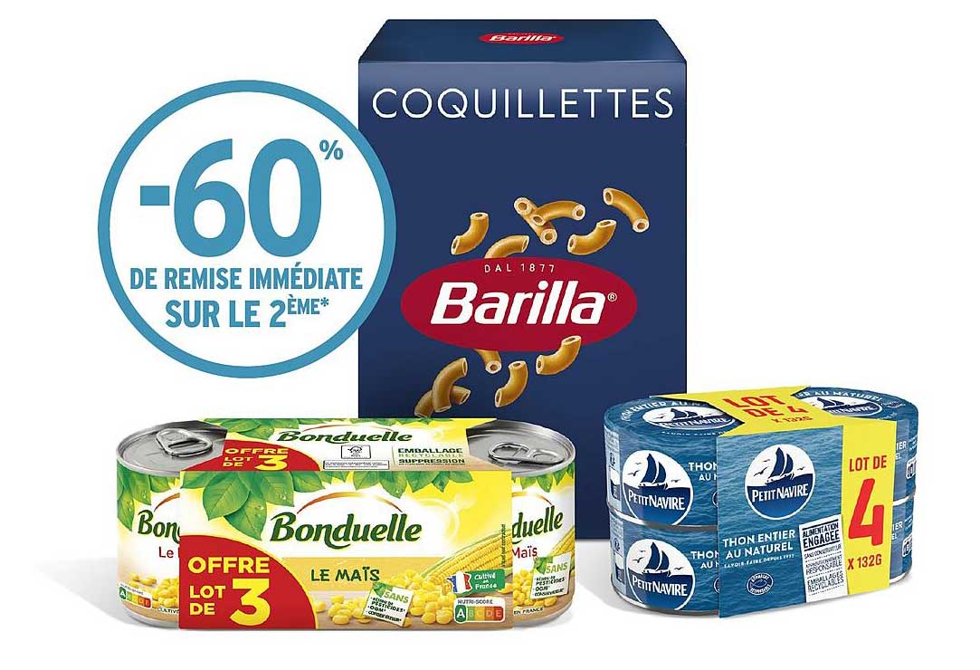 -60% DE REMISE IMMEDIATE SUR LE 2ÈME*