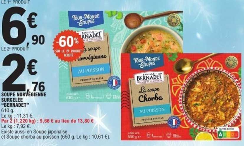 60% sur le 2ème produit acheté
