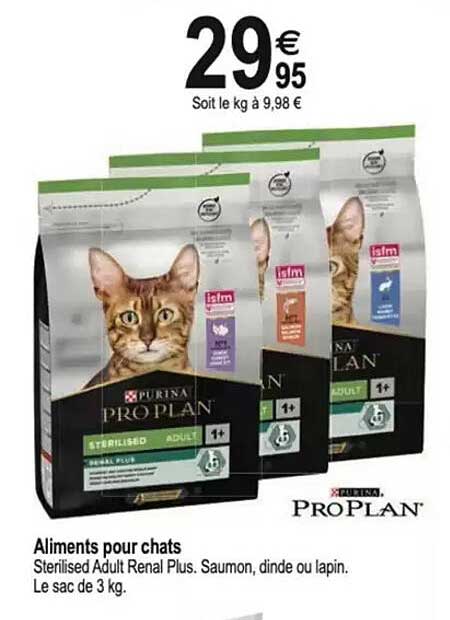 Aliments pour chats