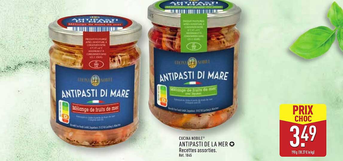 ANTIPASTI DI LA MER