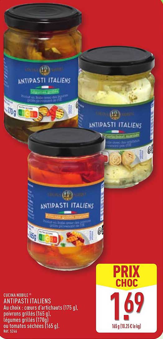 ANTIPASTI ITALIENS