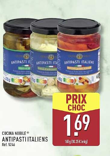 ANTIPASTI ITALIENS