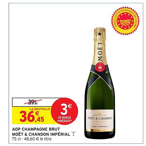 AOP CHAMPAGNE BRUT MOËT & CHANDON IMPÉRIAL