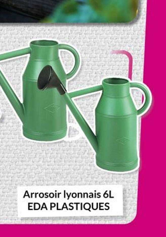 Arrosoir lyonnais 6L EDA PLASTIQUES