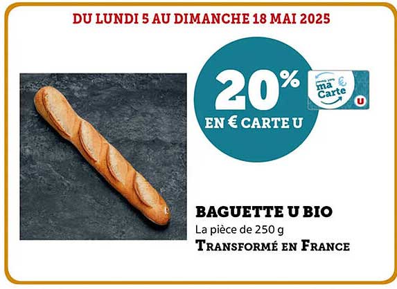 BAGUETTE U BIO