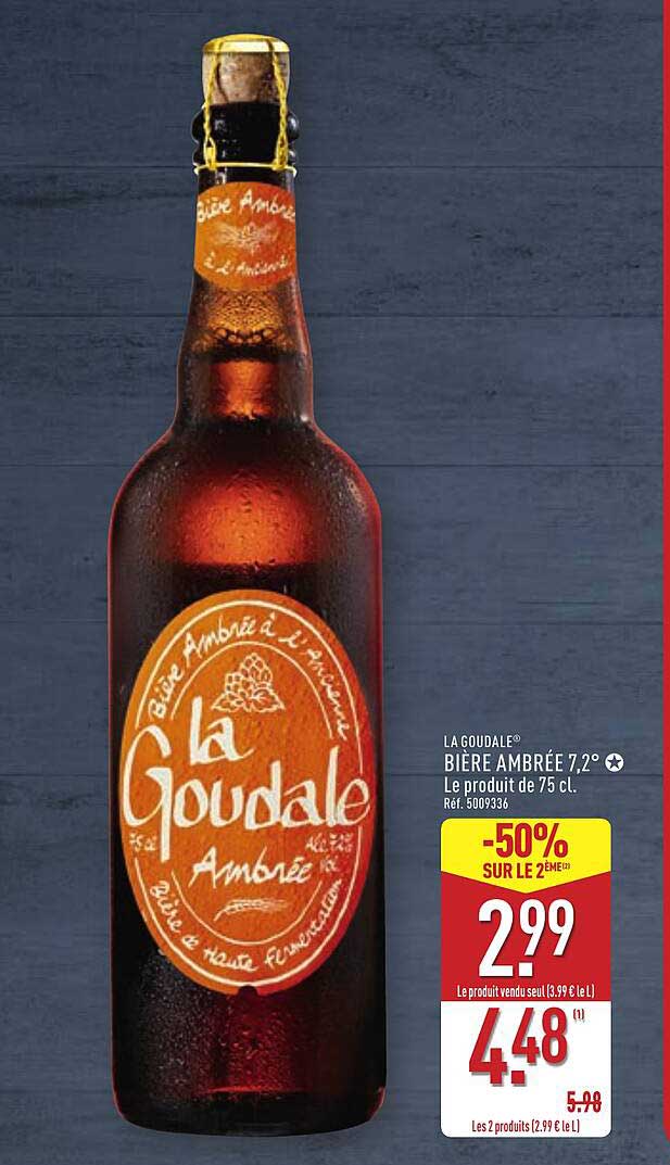 Bière Ambrée 7.2°