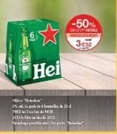 Bière "Heineken"