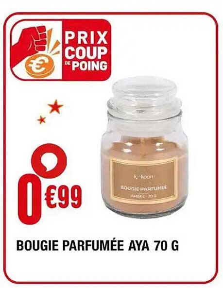 BOUGIE PARFUMÉE AYA 70 G