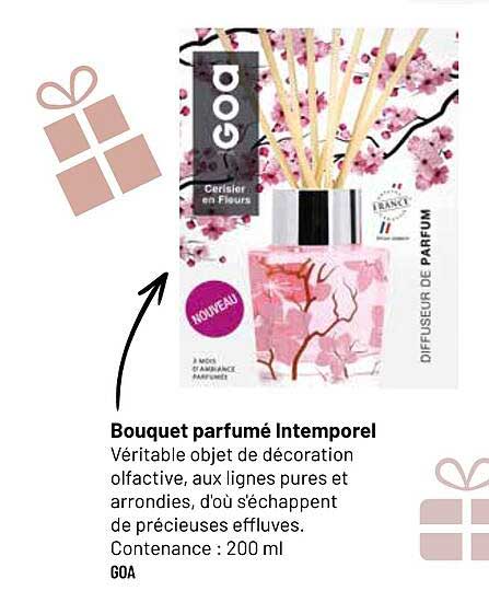 Bouquet parfumé Intemporel