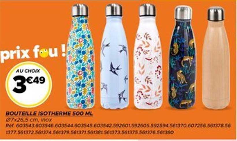 BOUTEILLE ISOTHERME 500 ML