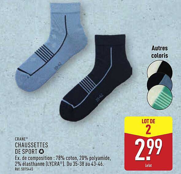 CHAUSSETTES DE SPORT