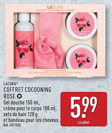 COFFRET COCOONING ROSE