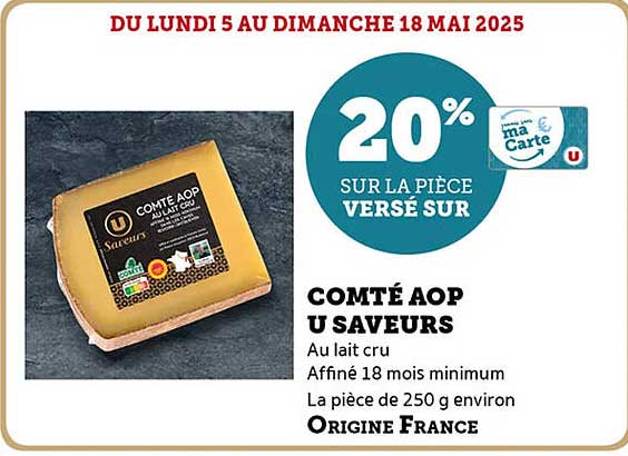 COMTÉ AOP U SAVEURS