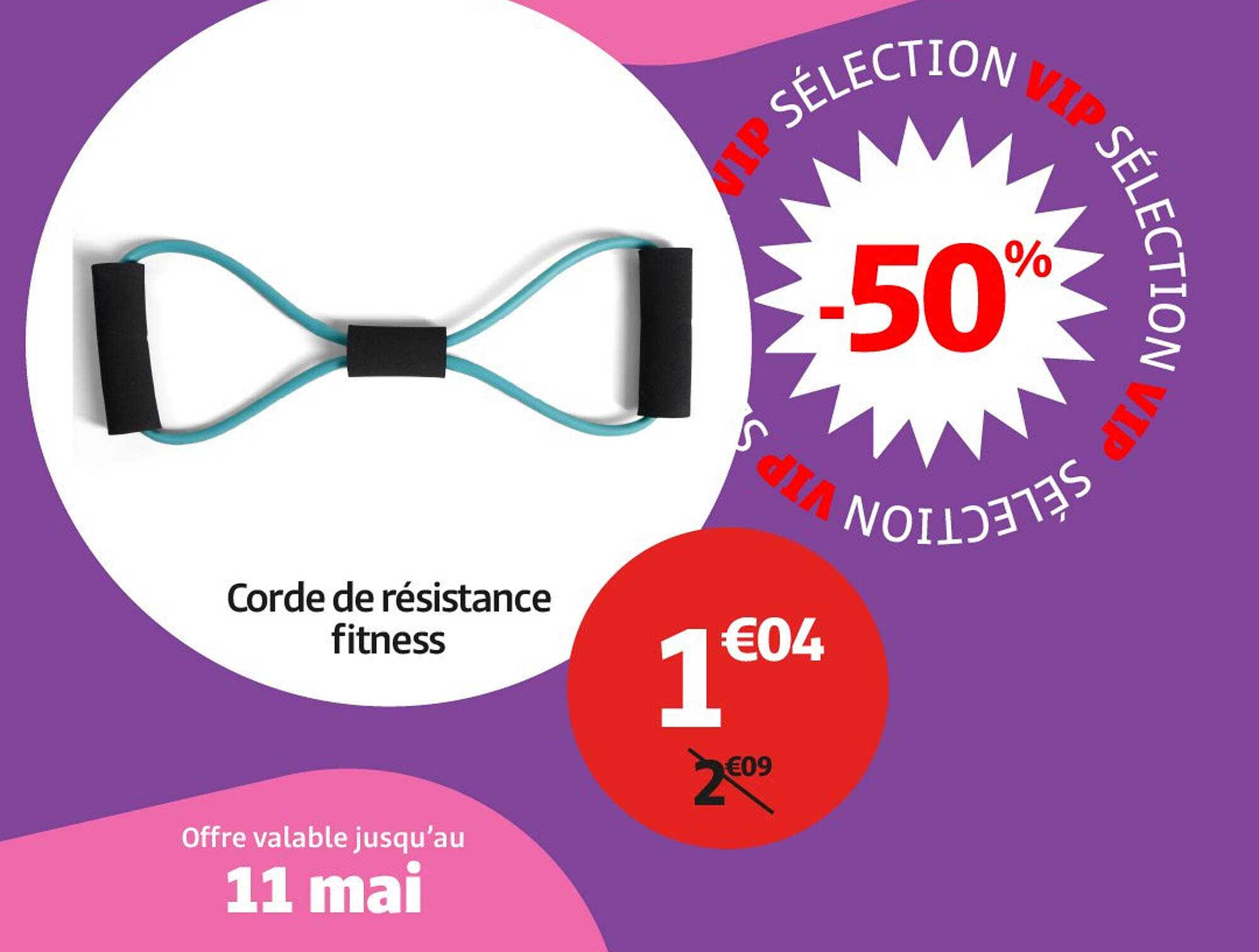 Corde de résistance fitness