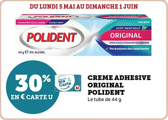 CREME ADHESIVE ORIGINAL POLIDENT
