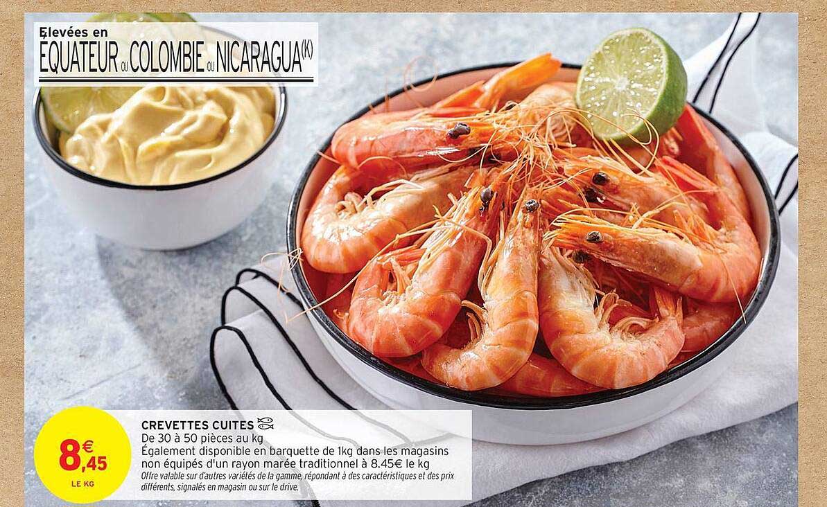CREVETTES CUITES
