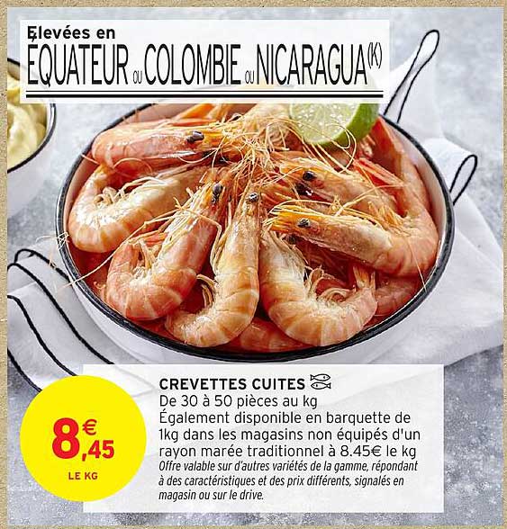 CREVETTES CUITES