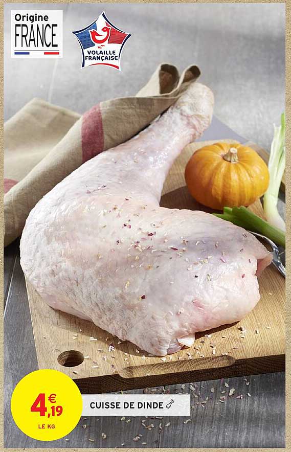 CUISSE DE DINDE