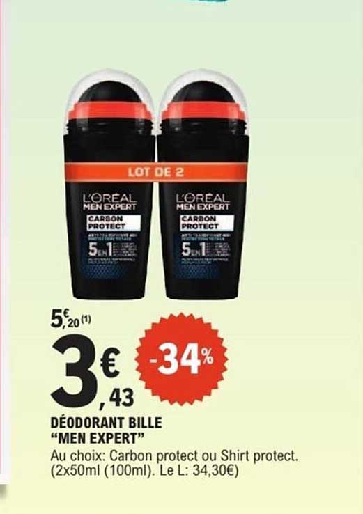 DEODORANT BILLE “MEN EXPERT”