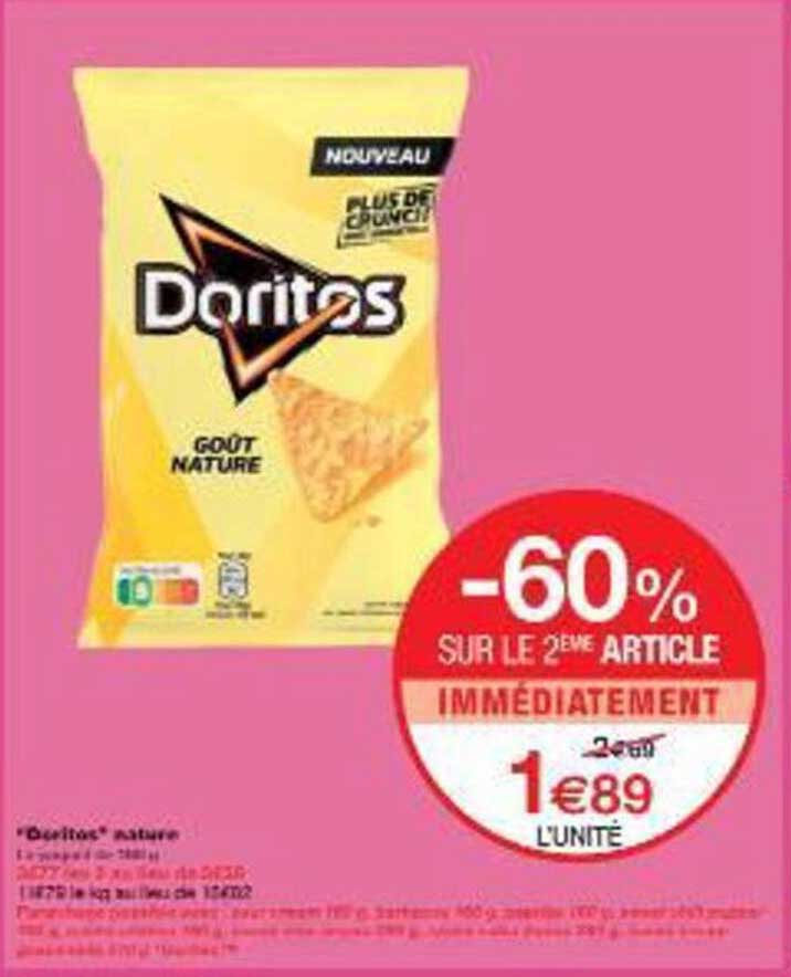 Doritos goût nature