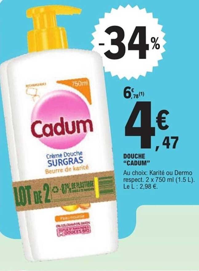 Douche "Cadum"