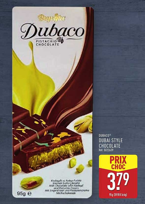 DUBACO® DUBAI STYLE CHOCOLATE