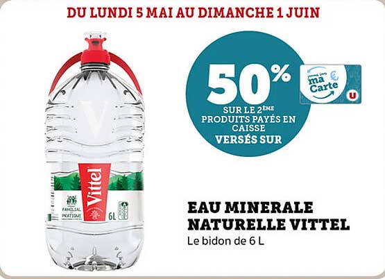 EAU MINÉRALE NATURELLE VITTEL