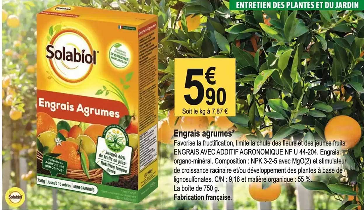 Engrais Agrumes