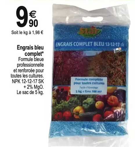 Engrais bleu complet*
