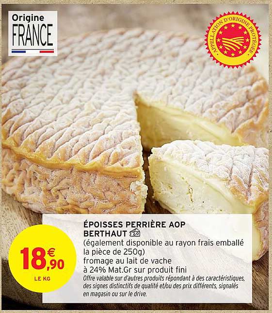 ÉPOISSES PERRIÈRE AOP BERTHAUT