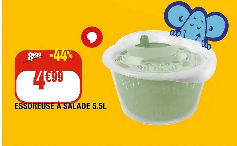 ESSOREUSE À SALADE 5.5L