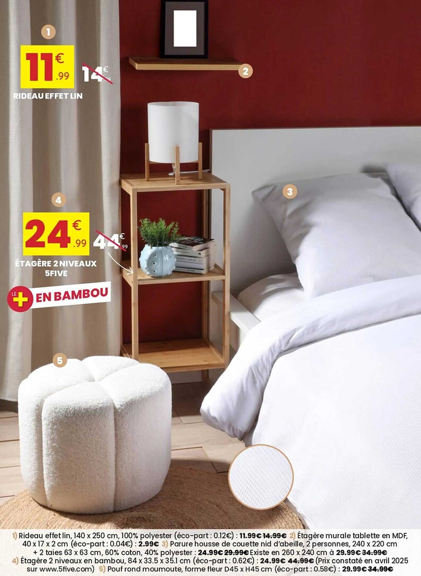 ÉTAGÈRE 2 NIVEAUX 5FIVE