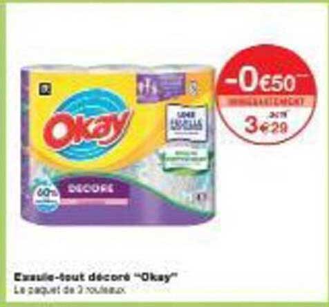Exaule-tout décoré “Okay”