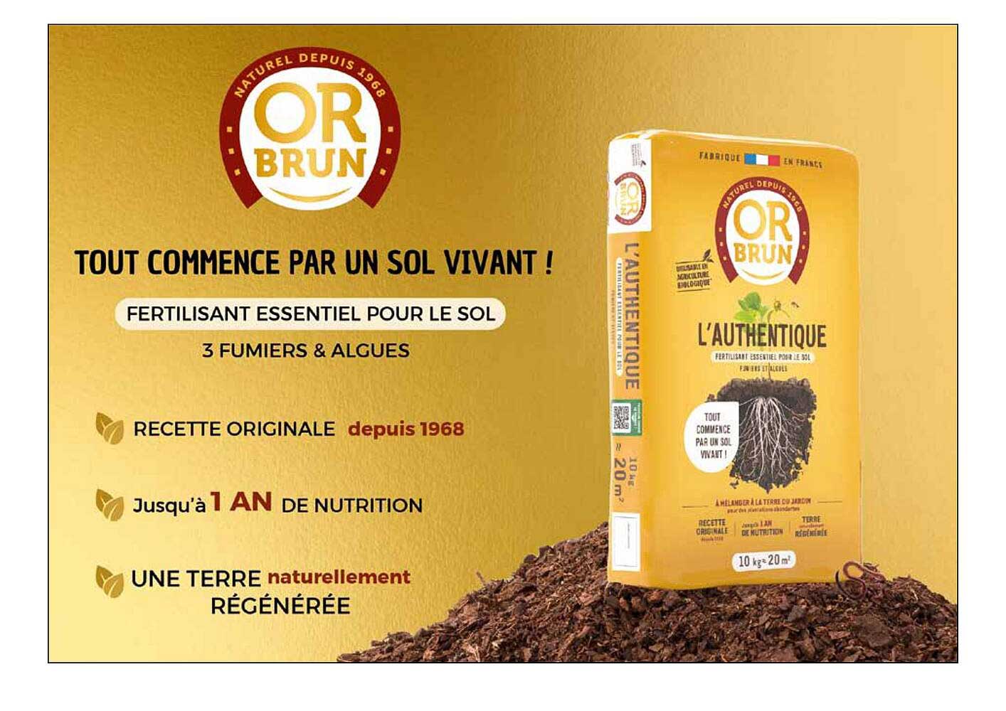 FERTILISANT ESSENTIEL POUR LE SOL