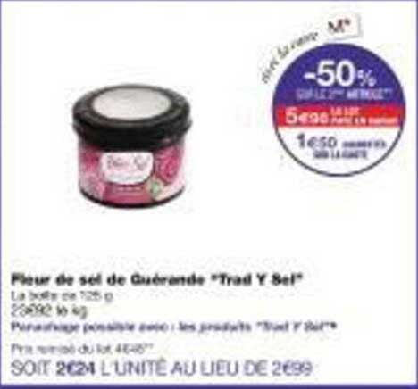 Fleur de sel de Guérande "Trad Y Sel"