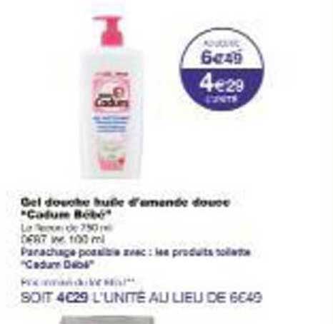 Gel douche huile d'amande douce "Casan Bébé"