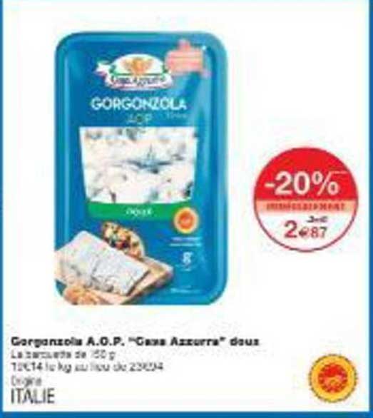 Gorgonzola A.O.P. "Gaya Azzurra" doux