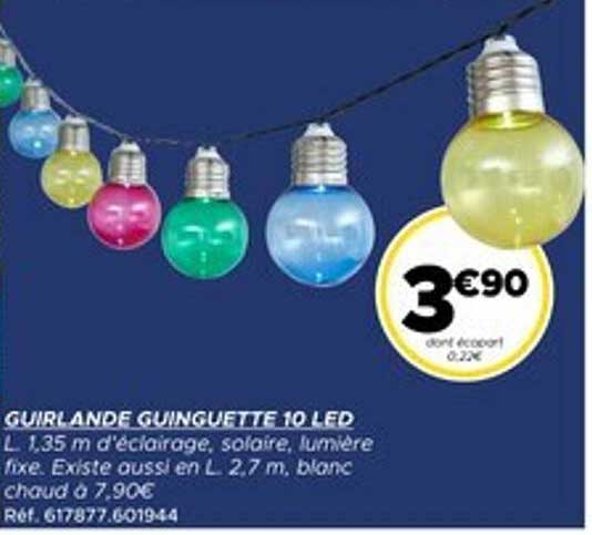 GUIRLANTE GUINGUETTE 10 LED