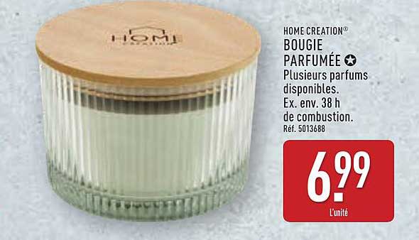 HOME CREATION® BOUGIE PARFUMÉE