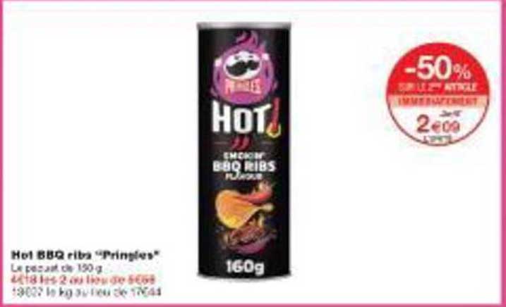Hot BBQ ribs "Pringles"