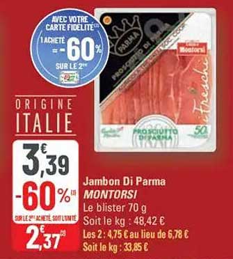Jambon Di Parma MONTORSI