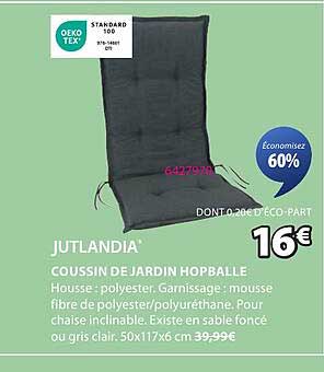 JUTLANDIA COUSSIN DE JARDIN HOPBALLE