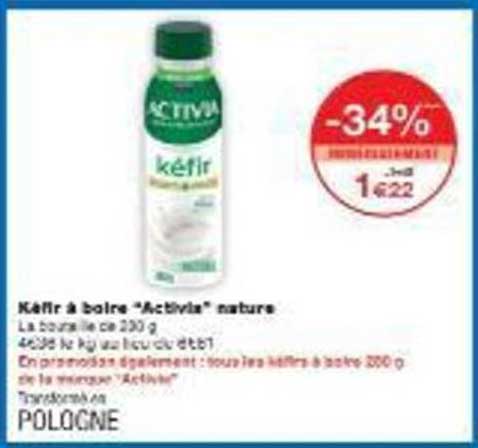 Kéfir à boire "Activia" nature