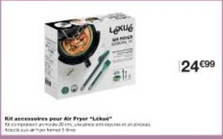 Kit accessoires pour Air Fryer "Lékué"