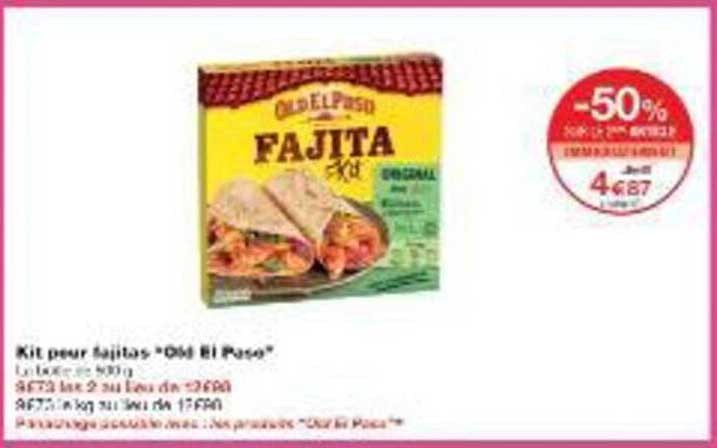 Kit pour fajitas *Old El Paso*