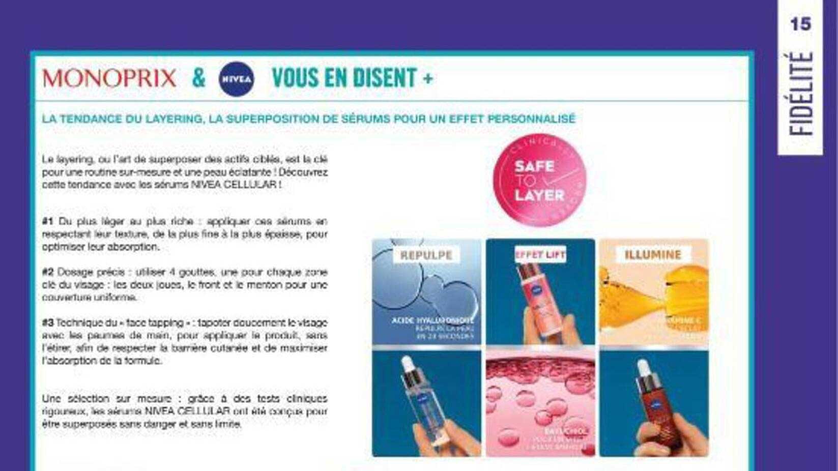 LA TENDANCE DU LAYERING, LA SUPERPOSITION DE SÉRUMS POUR UN EFFET PERSONNALISÉ