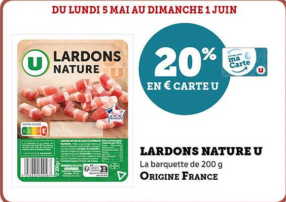 LARDONS NATURE U