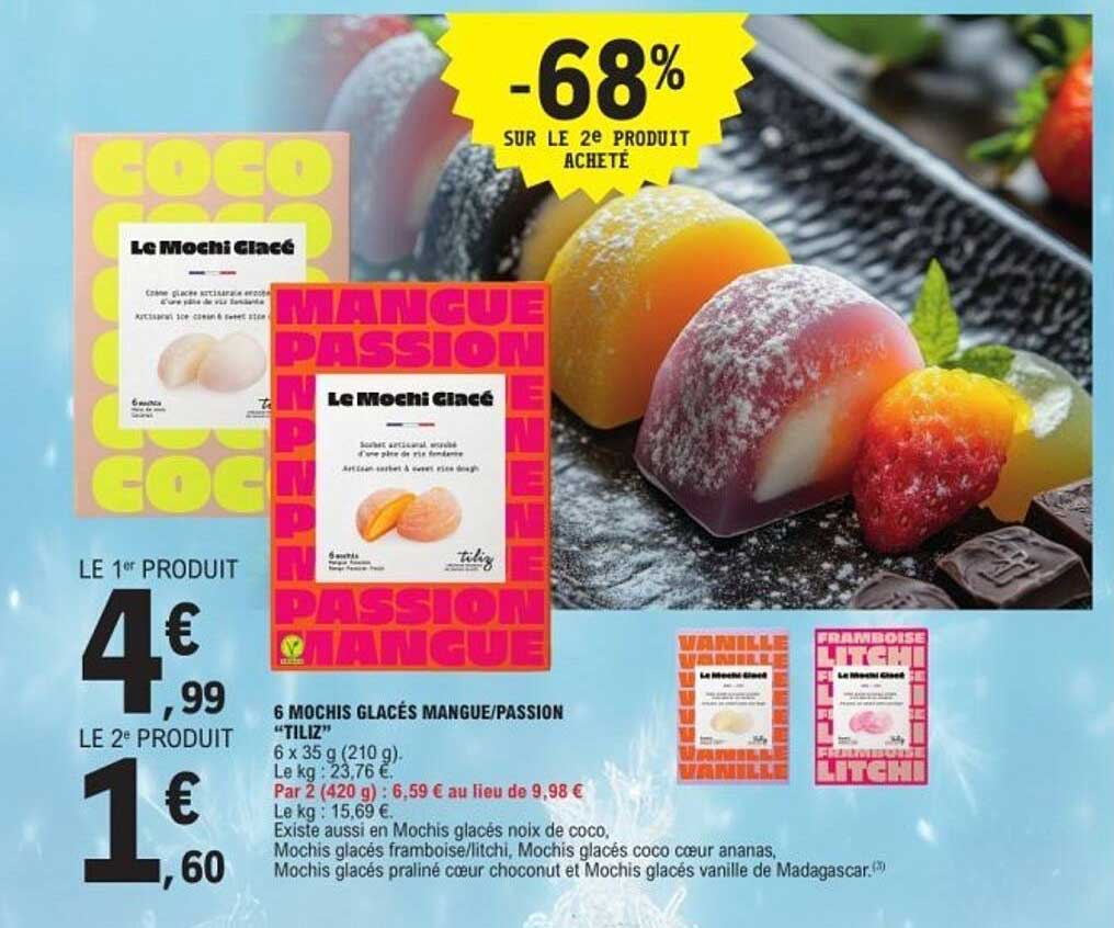 Le Mochi Glacé - Mangue/Passion